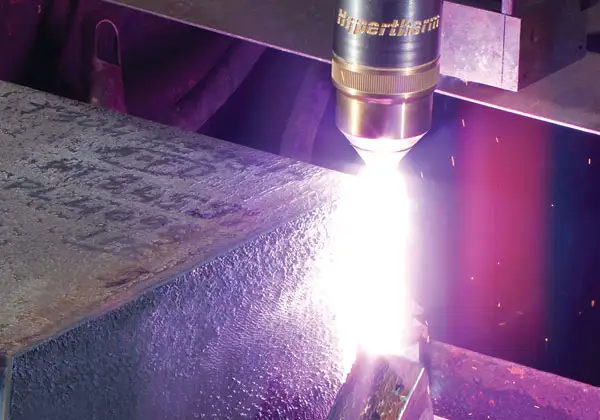 HPR800XD cutting 6 in